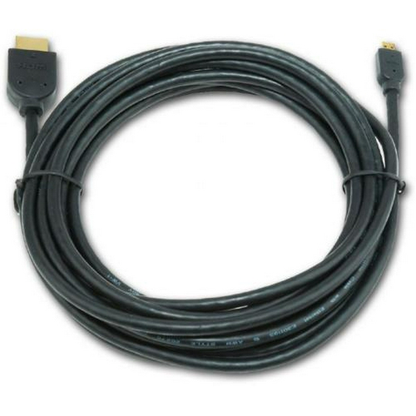 Кабель HDMI (M) - micro HDMI (M), 4.5 м, Black, Cablexpert, V1.4 (CC-HDMID-15) - 3