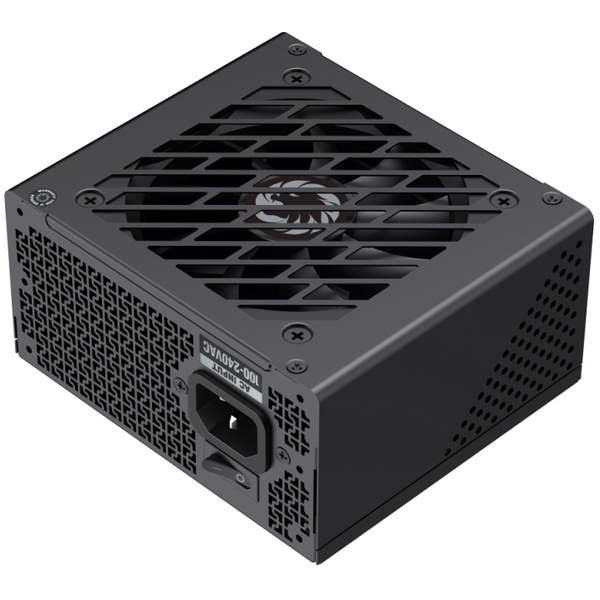 Блок живлення 650 Вт, GameMax GS-650G, Black, SFX, модульний, 80+ Gold, Active PFC, 9.2 см, 3xMolex / 4xSATA / 3x2+6-pin / 1x4+4-pin / 1x20+4-pin, захист OVP / UVP / OCP / OTP / OPP / SCP - 5