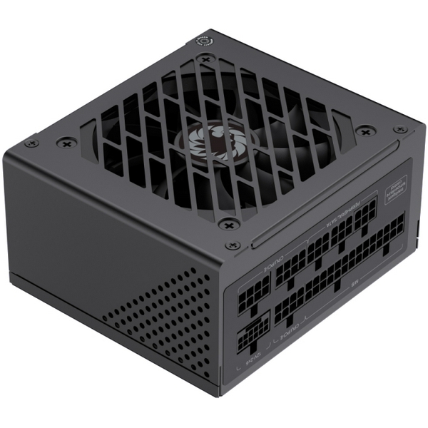 Блок живлення 750 Вт, GameMax GS-750G, Black, SFX, модульний, 80+ Gold, Active PFC, 9.2 см, 3xMolex / 4xSATA / 1x16-pin / 3x2+6-pin / 2x4+4-pin / 1x20+4-pin, захист OVP / UVP / OCP / OTP / OPP / SCP - 2