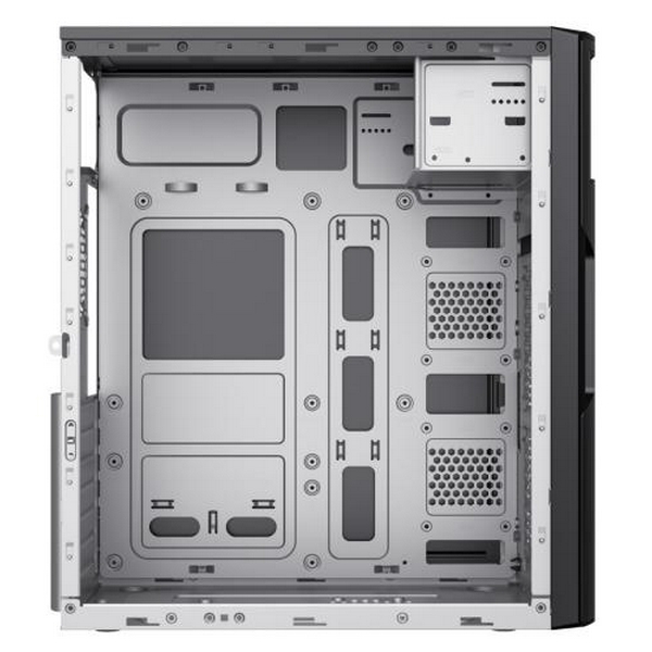 Корпус GameMax ET-210-NP-U3 Black, без БЖ, Midi Tower, ATX / Micro ATX / Mini ITX, USB 3.0, 370x175x410 мм - 6