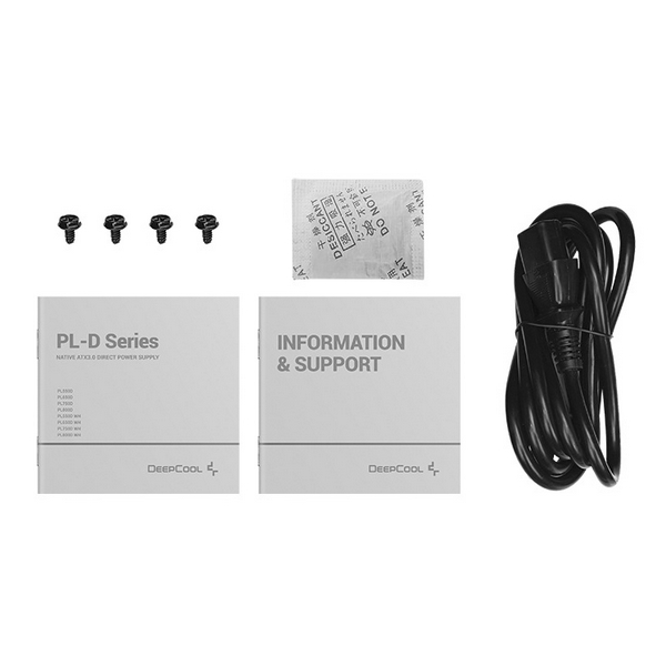Блок живлення 800 Вт, Deepcool PL800D, Black, 80+ Bronze, Active PFC, 12 см HYB, 2xMolex / 8xSATA / 1x16-pin / 3x6+2-pin / 2x4+4-pin / 1x20+4-pin, захист OPP/OVP/SCP/OTP/OCP/UVP/SIP/NLO, ATX12V V3.0 (R-PL800D-FC0B-EU-V2) - 7