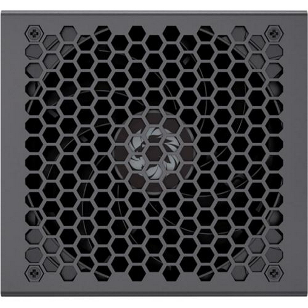 Блок живлення 600 Вт, GameMax GM-600, Black, модульний, 80+ Bronze, 14 см, 2xMolex / 3xSATA / 2x6+2-pin / 1x4+4-pin / 1x20+4-pin, захист OVP / UVP / OTP / OCP / OLP / OPP / SCP - 4