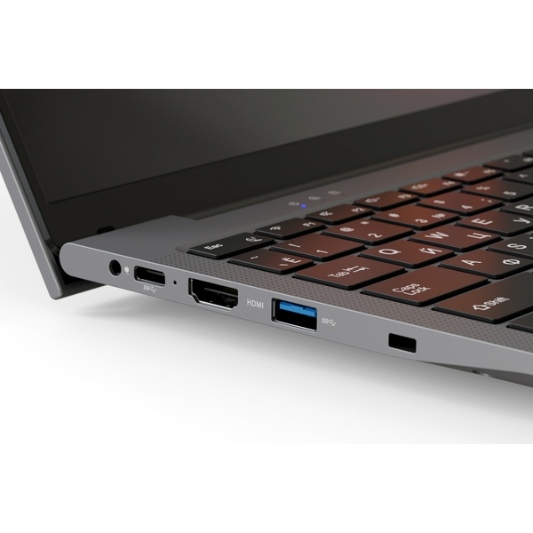 Ноутбук 15" Pixus Link Grey 15.6", FullHD 1920x1080 IPS матовий, Intel N100 3.4 ГГц, RAM 8Gb, SSD 256Gb, Intel HD Graphics, Windows 11 Pro - 9