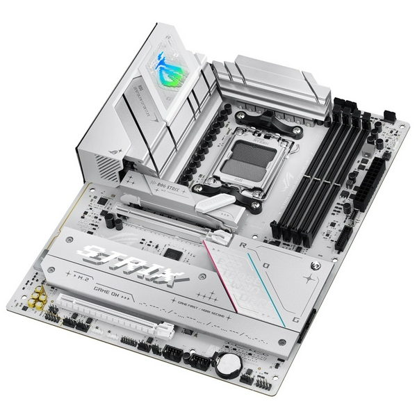 Материнська плата AM5 Asus ROG STRIX B850-A GAMING WIFI, B850, 4xDDR5, Int.Video (CPU), 2xSATA3, 4xM.2, 1xPCI-E 5.0 x16, 1xPCI-E 4.0 x16, ALC4080 + SV3H712, Intel 2.5Gb, WiFi 7, Bluetooth 5.4, 10xUSB 3.2 / 6xUSB 2.0, HDMI/DP, ATX - 6