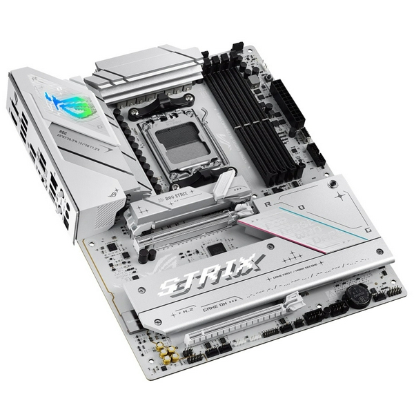 Материнська плата AM5 Asus ROG STRIX B850-A GAMING WIFI, B850, 4xDDR5, Int.Video (CPU), 2xSATA3, 4xM.2, 1xPCI-E 5.0 x16, 1xPCI-E 4.0 x16, ALC4080 + SV3H712, Intel 2.5Gb, WiFi 7, Bluetooth 5.4, 10xUSB 3.2 / 6xUSB 2.0, HDMI/DP, ATX - 7