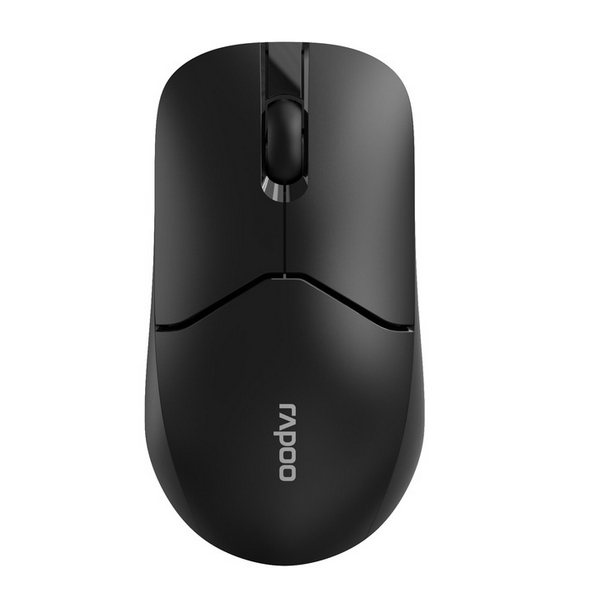 Миша Rapoo 1510 wireless Black, Bluetooth / 2.4 GHz / USB, кнопок 3 шт, 1200 dpi, 1 х AA, радіус дії до 10 м