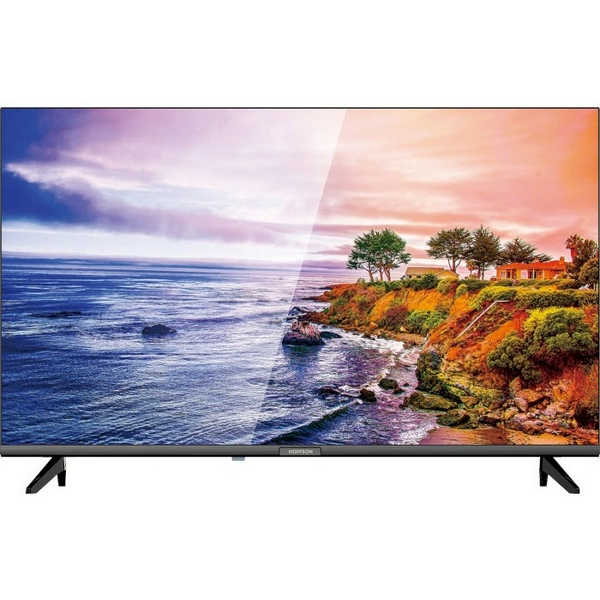 Телевізор 42" Hoffson A42FHD500T2SF, Black, LED, 1920x1080, 60 Гц, 5000:1, Smart TV, Android 14, 2хHDMI, 2хUSB, VGA , S/PDIF, Miracast, WiFi, LAN, DVB-T2, DVB-C, 2 x 8 Вт, VESA 100x100 