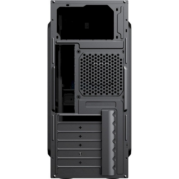 Корпус GameMax MT-526-NP 2U3-TYC Black, без БЖ, Mid Tower, ATX / Micro ATX / Mini ITX, 2хUSB 3.0, Type-C, 1x120mm FAN, 415x200x416 мм  - 7