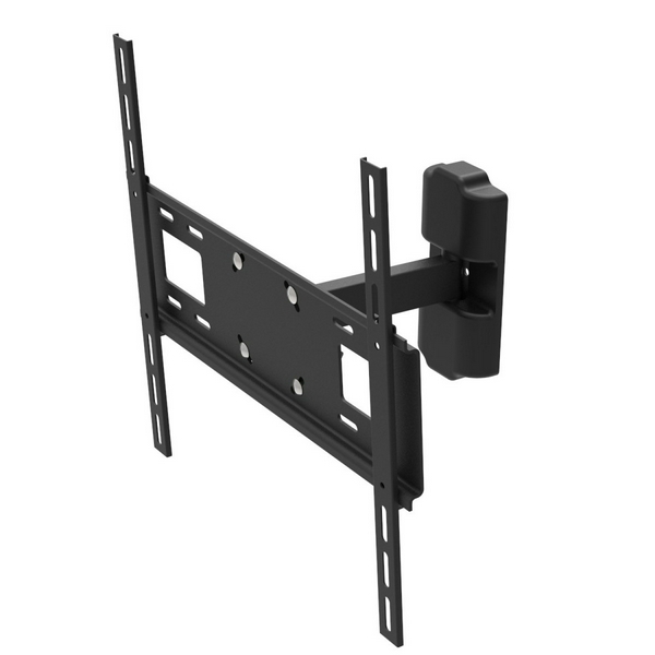 Настінне кріплення LCD/Plasma TV 43-65" Квадо К-256 колір чорний, до 25 кг, VESA:400x400 мм, нахил: -12º ~ +12º, поворот: до 180 град, відступ від стіни: 60-245 мм