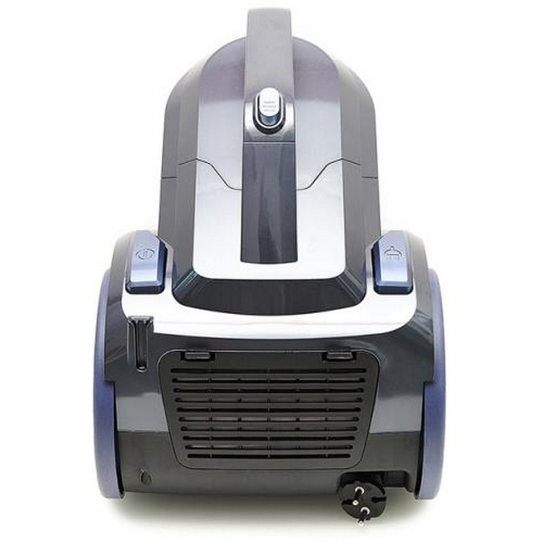 Пилосос Castle CW-105B, Gray/Blue, 2400W, безмішковий, циклонний, об'єм пилозбірника 4л, фільтр HEPA, насадки: 2-позиційна, для щілин, для меблів - 4