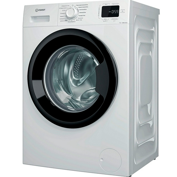 Пральна машина Indesit IM 712B MY TIME UA, White, 7 кг, фронтальна, 15 програм, дисплей, 1200 об/хв, дисплей, пара, інвертор, клас енергоспоживання A+++, 84.5x60x49.6 см - 2