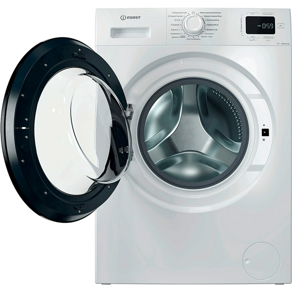 Пральна машина Indesit IM 712B MY TIME UA, White, 7 кг, фронтальна, 15 програм, дисплей, 1200 об/хв, дисплей, пара, інвертор, клас енергоспоживання A+++, 84.5x60x49.6 см - 3