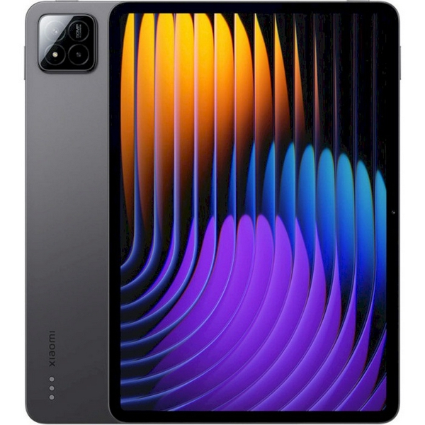 Планшет 11.2" Xiaomi Pad 7 Gray, 3200x2136, Qualcomm Snapdragon 7 Plus Gen 3, RAM 8Gb, ROM 256Gb, Wi-Fi, BT, 2 Cam (13 Mp + 8Mp), 8850 mAh, Android 15