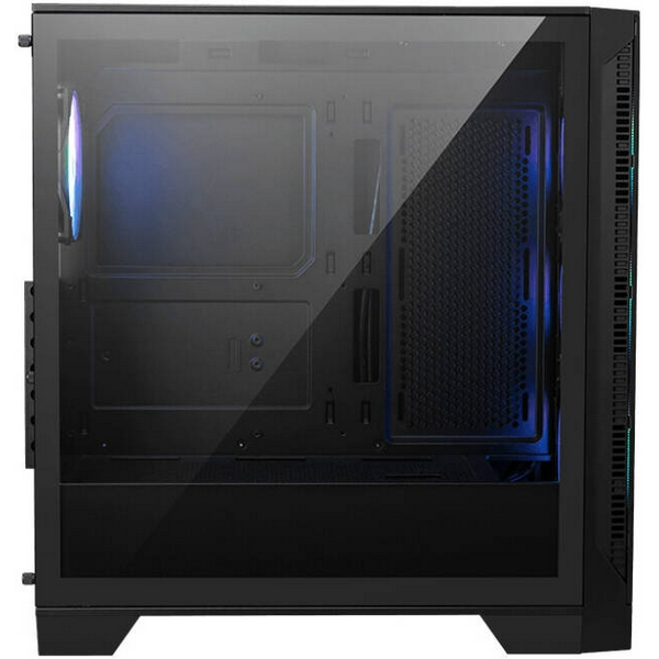 Корпус MSI MAG FORGE 320R AIRFLOW, Black, без БЖ, Mid Tower, для ATX / Micro-ATX / Mini-ITX, 2xUSB 3.2, макс. CPU - 160 мм / VGA - 390 мм, 4x120 мм ARGB, бічна панель із загартованого скла 4 мм - 4
