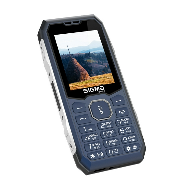 Мобільний телефон Sigma mobile X-style 341 BRO Blue, 2 Nano-SIM, дисплей 2.4" кольоровий (240x320), моноблок, підтримка microSD (max 32Gb), FM, BT, 4050 mAh - 7