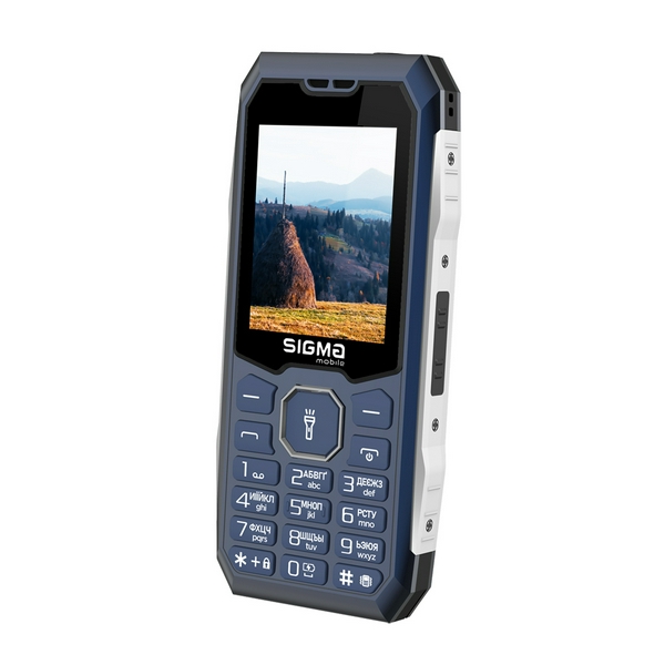 Мобільний телефон Sigma mobile X-style 341 BRO Blue, 2 Nano-SIM, дисплей 2.4" кольоровий (240x320), моноблок, підтримка microSD (max 32Gb), FM, BT, 4050 mAh - 9