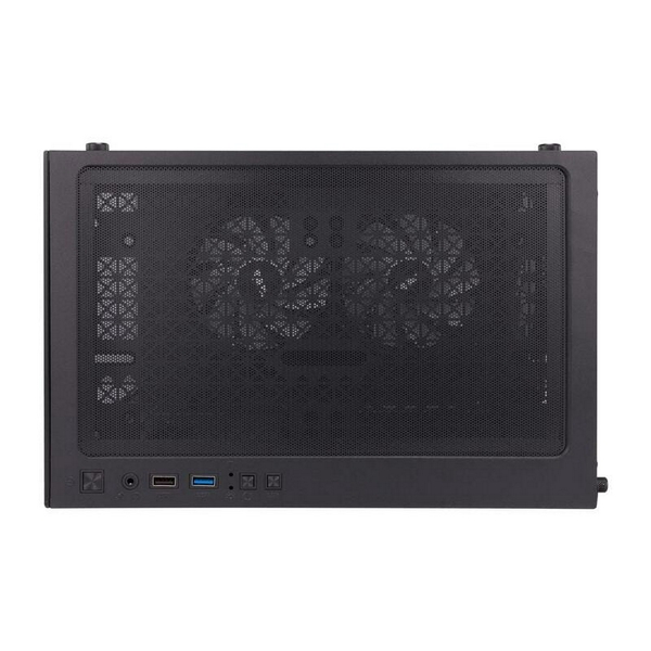 Корпус 1stPlayer Mi2-A-BK-2F7R-1F7, Black, без БЖ, Mini Tower, Micro ATX / Mini ITX, 1xUSB 3.0 / 1xUSB 2.0, макс. CPU - 165 мм / VGA - 310 мм, 3x120 мм ARGB, бічна панель із загартованого скла - 8