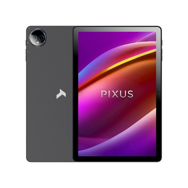 Планшет Pixus Loga, Grey, 10.1" (1280x800, IPS, 60 Гц), Allwinner A523 (8 ядер), Mali-G57 MP1, 4Gb, 128Gb, microSD (до 256Gb), WiFi 6, Bluetooth 5.0, GPS, 5Mp + 2Mp, 6000 mAh, Android 14