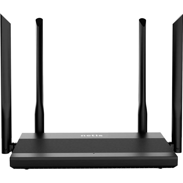 Роутер Netis N3D, Wi-Fi 5 (802.11ac), 2.4GHz/5GHz, до 1200 Mb/s, LAN 4x100 Mb/s, 4 зовнішні антени (N3D)