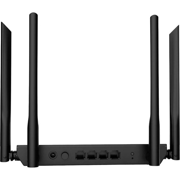 Роутер Netis N3D, Wi-Fi 5 (802.11ac), 2.4GHz/5GHz, до 1200 Mb/s, LAN 4x100 Mb/s, 4 зовнішні антени (N3D) - 4