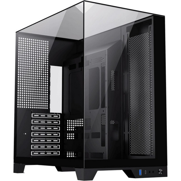 Корпус GameMax Infinity Plus BK, Black, без БЖ, Mid Tower, для ATX / MicroATX / Mini-ITX, 1xType-C / 1xUSB 3.0, макс. CPU - 160 мм / VGA - 400 мм (INFINITY PLUS BK)