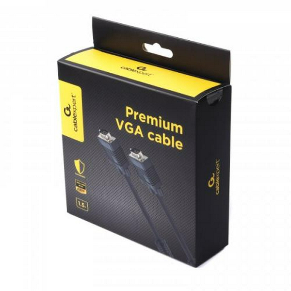 Кабель VGA (M) - VGA (M), 1.5 м, Black, Cablexpert (CCB-PPVGA-1.5M) - 3