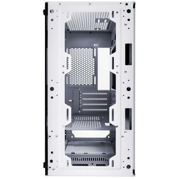 Корпус 1stPlayer X4-M-WH-2F1P-W-1F1-W, White, без БЖ, Mini Tower, Micro ATX / Mini ITX, 1xUSB 3.0 / 2xUSB 2.0, макс. CPU - 160 мм / VGA - 330 мм, 3x120 мм RGB, бічна панель із загартованого скла - 5