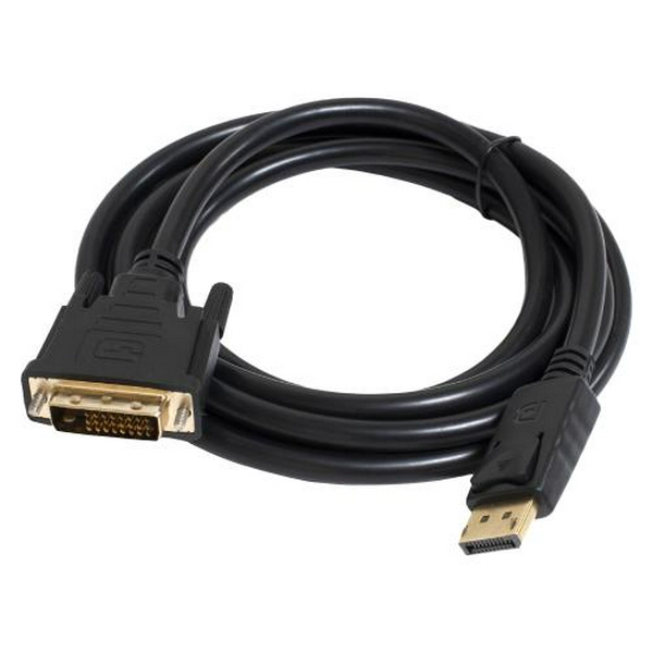 Кабель DisplayPort (M) - DVI-D (M), 1.8 м, Black, Patron (PN-MUL-DP-DVI-18)