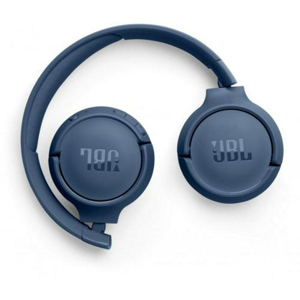 Навушники бездротові JBL Tune 520BT, Blue, Bluetooth, мікрофон, акумулятор 450 mAh, технологія "Pure Bass", підтримка Siri та Google Now (JBLT520BTBLUEU) - 5