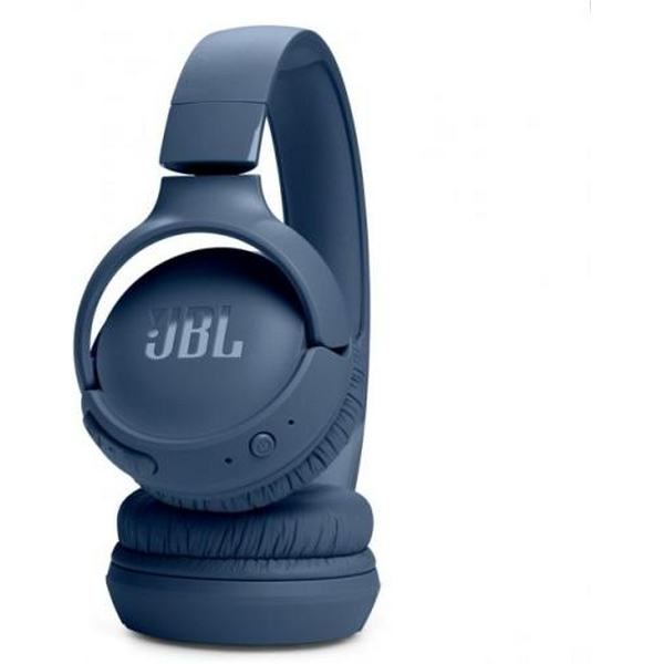 Навушники бездротові JBL Tune 520BT, Blue, Bluetooth, мікрофон, акумулятор 450 mAh, технологія "Pure Bass", підтримка Siri та Google Now (JBLT520BTBLUEU) - 6