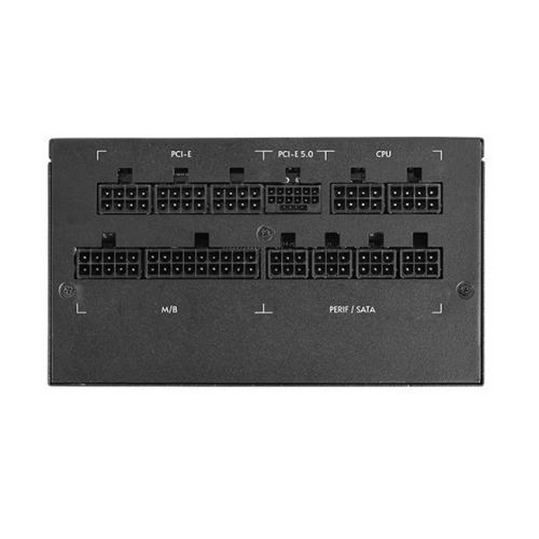 Блок живлення 750 Вт, Chieftec ATMOS, Black, модульний, 80+ Gold, Active PFC, 120 мм FDB, 4xMolex / 9xSATA / 1x16-pin / 4x6+2-pin / 1x20+4-pin / 2x4+4-pin, захист AFC/OCP/OPP/OTP/OVP/SCP/SIP/UVP (CPX-750FC) - 2