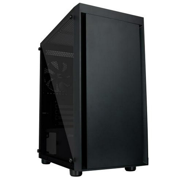 Корпус Zalman T3 PLUS, Black, Mini Tower, без БЖ, для Micro ATX / Mini ITX, 1xUSB 3.0 / 2xUSB 2.0, макс. CPU - 150 мм / VGA - 290 мм, 2x120 мм, бічна панель із загартованого скла