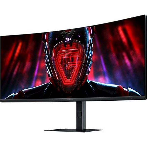 Монітор 34" Xiaomi Gaming Monitor G34WQi, Black, WLED, VA, 3440x1440 (21:9), 180 Гц, 1 мс, 350 кд/м², 4000:1, 1500R, 178°/178°, 2xHDMI/2xDP, VESA 75 x 75, AMD FreeSync (ELA5454EU) - 2