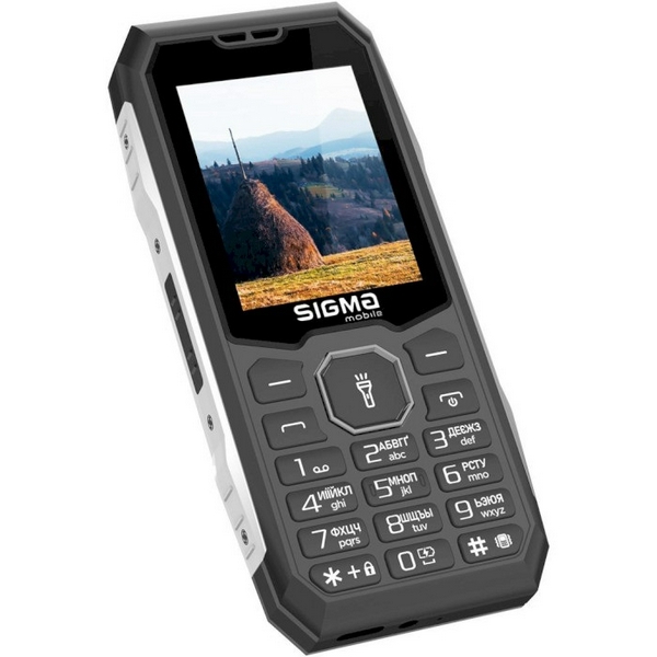 Мобільний телефон Sigma mobile X-style 341 BRO Black, 2 Nano-SIM, дисплей 2.4" кольоровий (240x320), моноблок, підтримка microSD (max 32Gb), FM, BT, 4050 mAh - 2