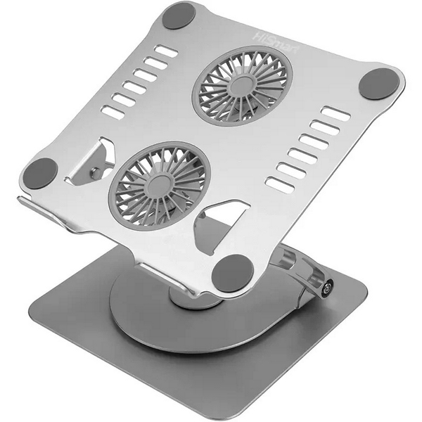 Підставка для ноутбука до 17.3" OfficePro LS111B, Black, алюміній/силікон, регулювання нахилу