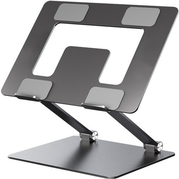 Підставка для ноутбука до 17.3" OfficePro LS111G, Grey, алюміній/силікон, регулювання нахилу