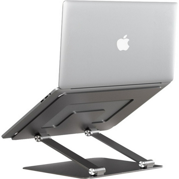 Підставка для ноутбука до 17.3" OfficePro LS111G, Grey, алюміній/силікон, регулювання нахилу - 4