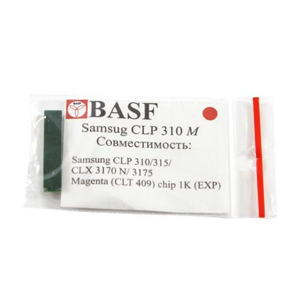 Чіп для Samsung CLT-M409S, Magenta, CLP-310/315, CLX-3170/3175, 1000 копій, BASF (WWMID-70926)