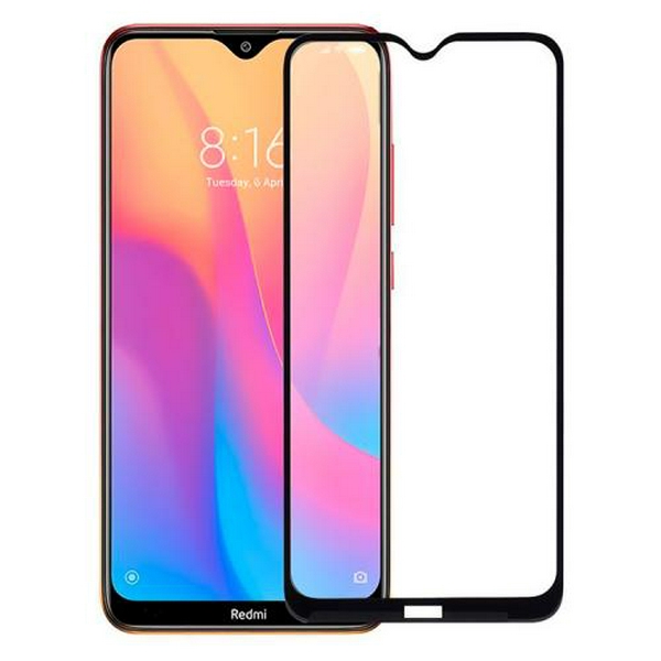 Захисне скло для Xiaomi Redmi 8a, Glass Pro+ 5D Glass Full Glue, Black