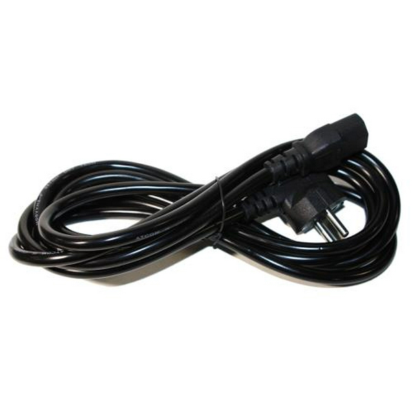 Кабель живлення від мережі PC-186, Black, 3 м, Atcom, CEE 7/7 - IEC C13, 3x1 мм² (14368)