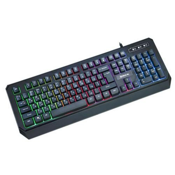 Клавіатура REAL-EL Comfort 7001 Backlit, Black, USB, мембранна, підсвічування клавіш з регулюванням рівня яскравості, 104 кнопки - 4