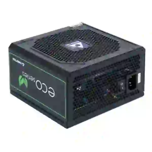 Блок живлення 700 Вт, Chieftec ECO, Black, Active PFC, 12 см, 2xMolex / 6xSATA / 2x6+2-pin / 1x4+4-pin / 1x20+4-pin, захист AFC/OPP/OVP/SCP/SIP/UVP (GPE-700S)