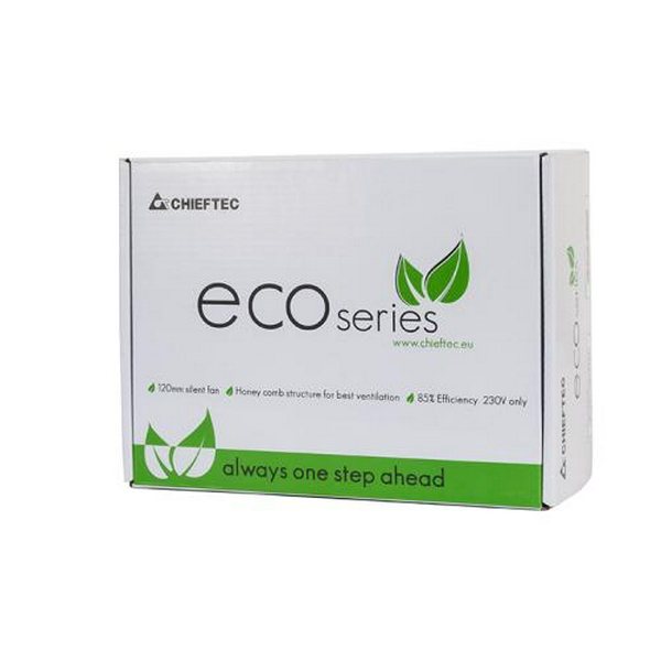 Блок живлення 700 Вт, Chieftec ECO, Black, Active PFC, 12 см, 2xMolex / 6xSATA / 2x6+2-pin / 1x4+4-pin / 1x20+4-pin, захист AFC/OPP/OVP/SCP/SIP/UVP (GPE-700S) - 4