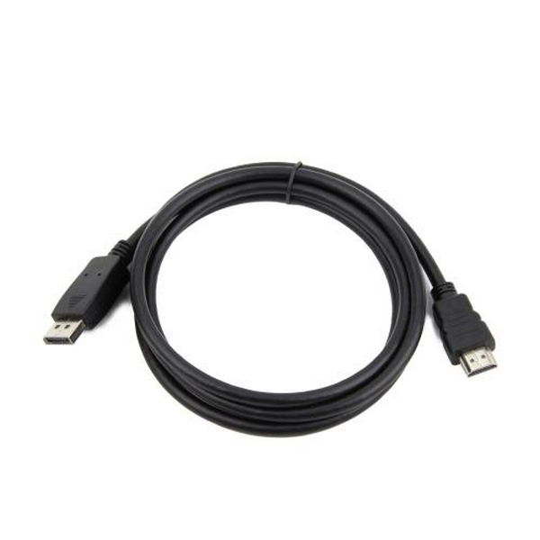 Кабель DisplayPort (M) - HDMI (M), 1.8 м, Black, Cablexpert (CC-DP-HDMI-6)