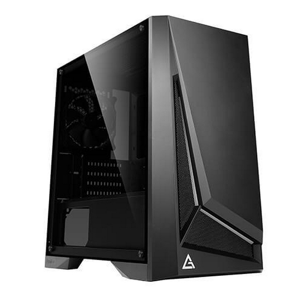 Корпус Antec DP301M, Black, Mini Tower, без БЖ, для Micro ATX / Mini ITX, бічна панель із загартованого скла, 1x120 мм Fan (0-761345-80020-4) - 2