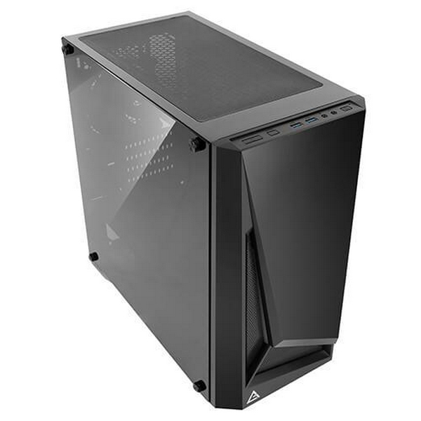 Корпус Antec DP301M, Black, Mini Tower, без БЖ, для Micro ATX / Mini ITX, бічна панель із загартованого скла, 1x120 мм Fan (0-761345-80020-4) - 5