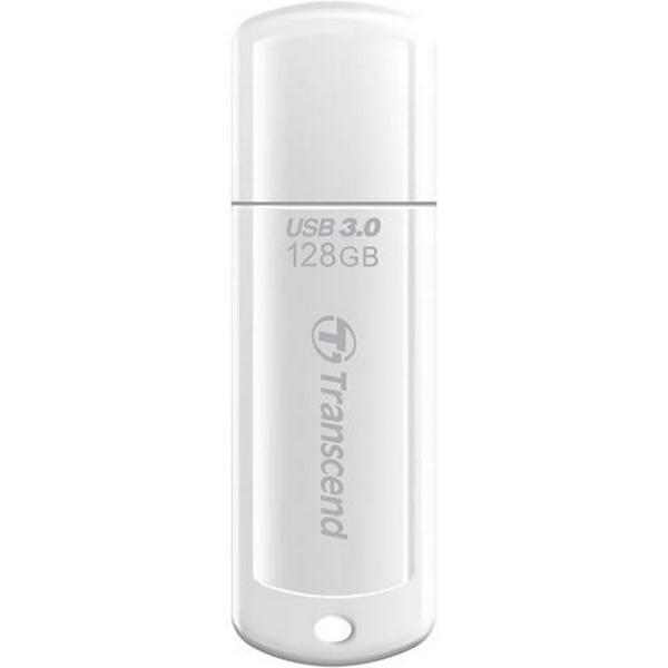 Флеш накопичувач USB 128Gb Transcend JetFlash 730, White, USB 3.1 Gen 1 (TS128GJF730)