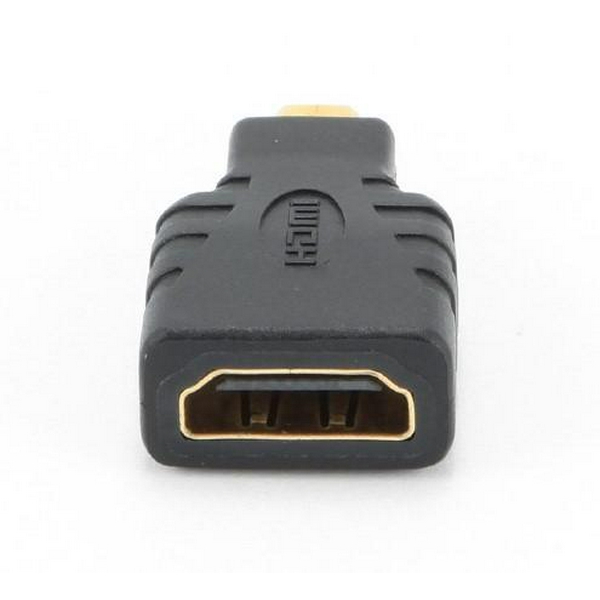 Перехідник microHDMI (M) - HDMI (F), Cablexpert, Black (A-HDMI-FD)