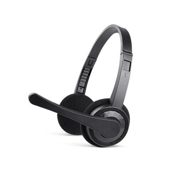 Навушники REAL-EL GD-011MV, Black, 2 x Mini jack 3.5 мм, накладні, поворотний мікрофон, кабель 1.5 м (GD-011MV)