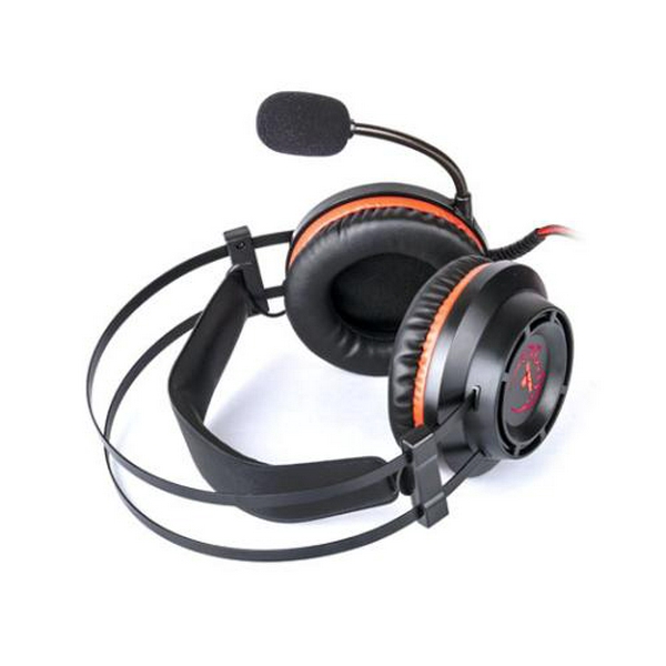 Навушники REAL-EL GDX-7450 Backlit, Black, Mini jack + USB, накладні, мікрофон, кабель 2.2 м (GDX-7450) - 4